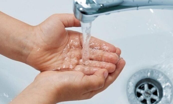 миття рук як профілактика зараження паразитами
